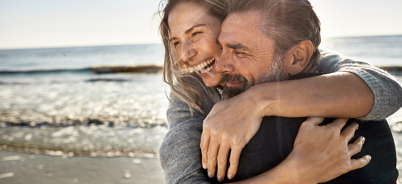 couple à la mer
