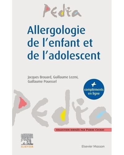couverture du livre "Allergologie de l'enfant et de l'adolescent"
